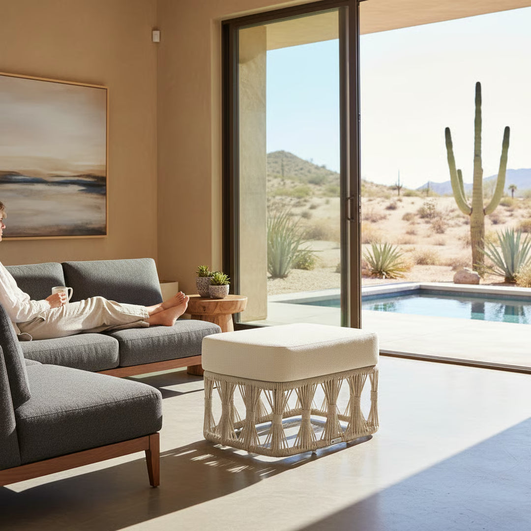 Breeze Outdoor Ottoman