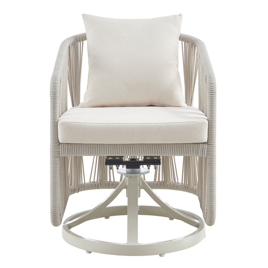 Breeze Outdoor Swivel Dining Chair