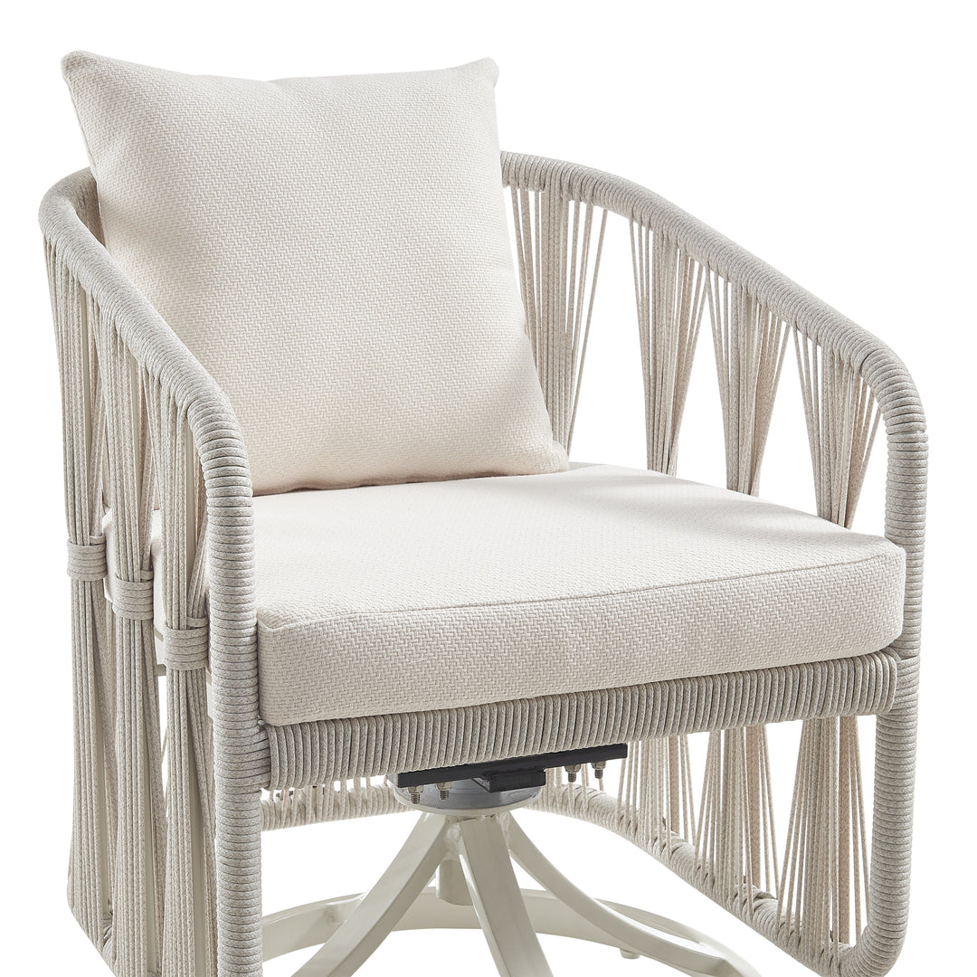 Breeze Outdoor Swivel Dining Chair