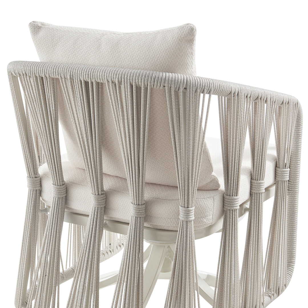 Breeze Outdoor Swivel Dining Chair