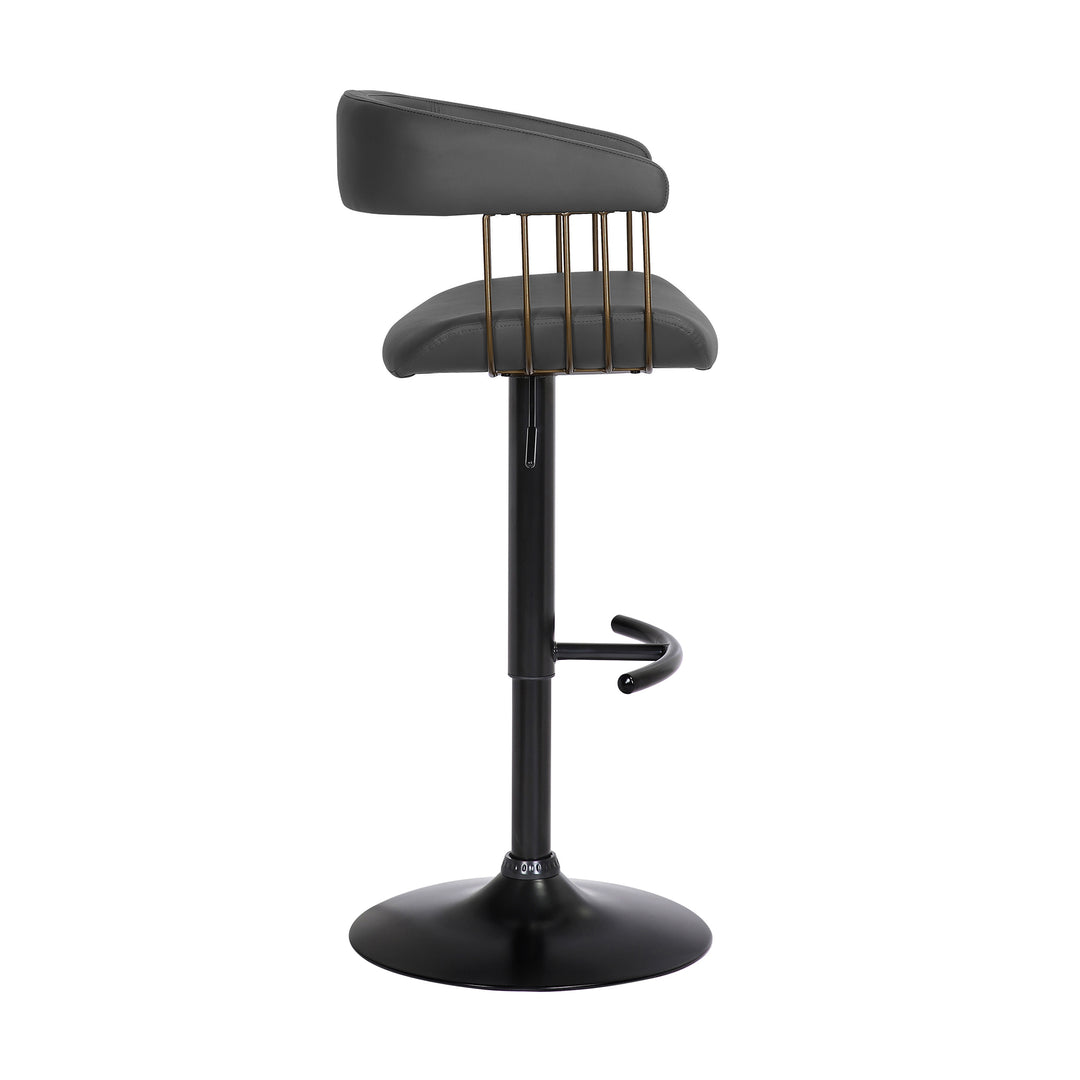 Calista Upholstered Adjustable Barstool