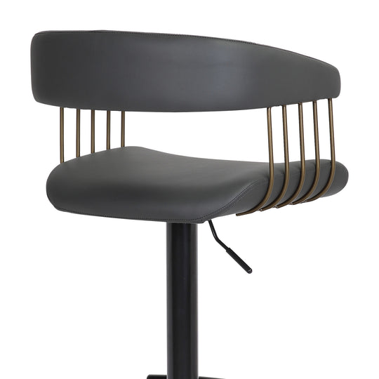 Calista Upholstered Adjustable Barstool