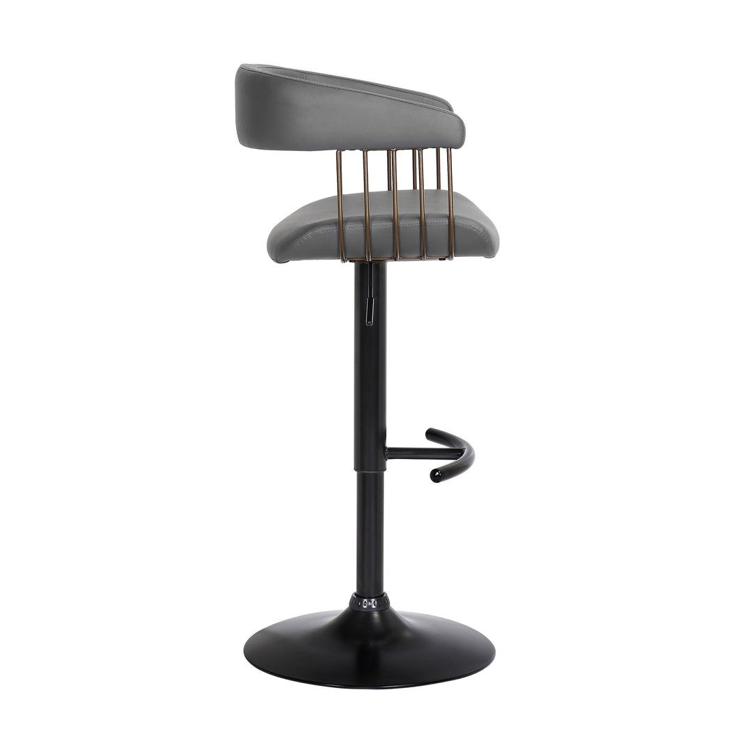 Calista Upholstered Adjustable Barstool