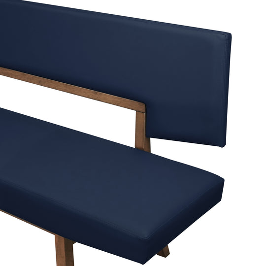 Channell Upholstered Wood Dining Bench