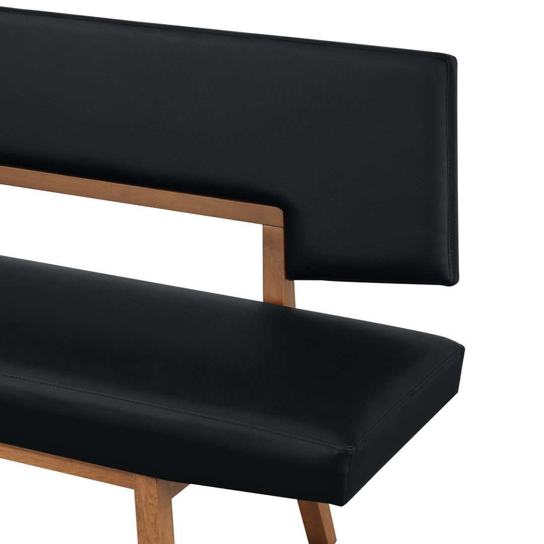 Channell Upholstered Wood Dining Bench