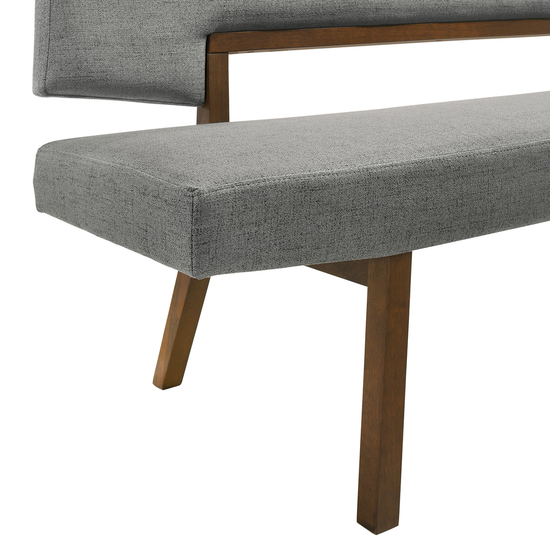 Channell Upholstered Wood Dining Bench