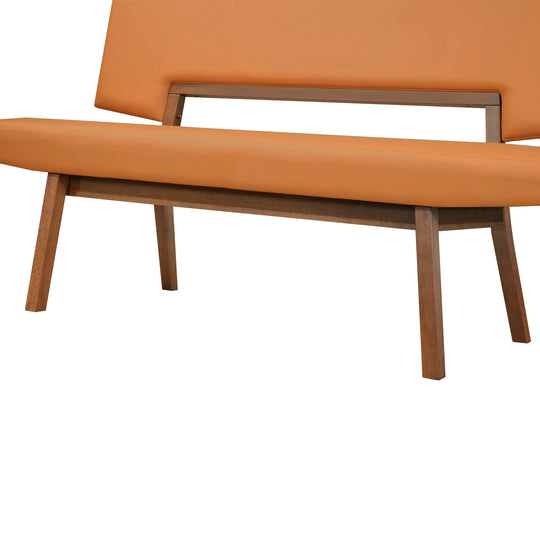 Channell Upholstered Wood Dining Bench