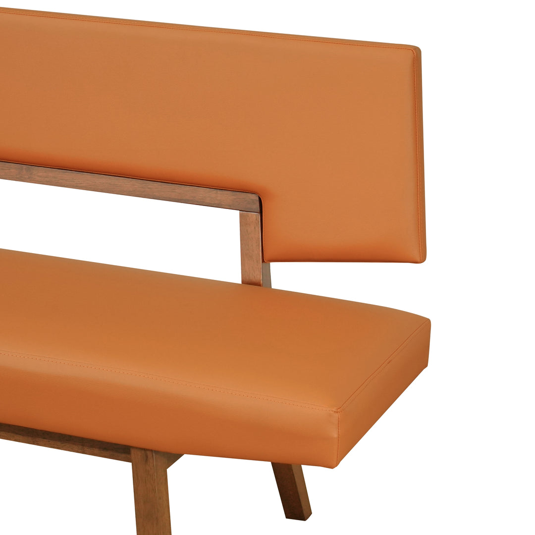 Channell Upholstered Wood Dining Bench
