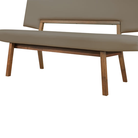 Channell Upholstered Wood Dining Bench