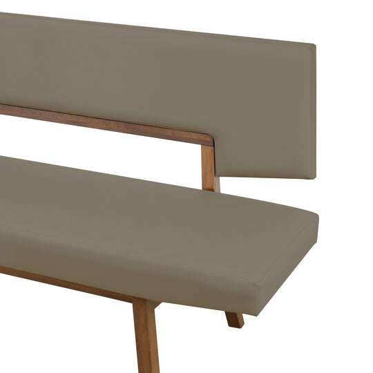 Channell Upholstered Wood Dining Bench