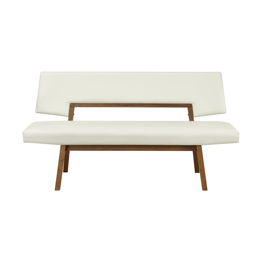 Channell Upholstered Wood Dining Bench
