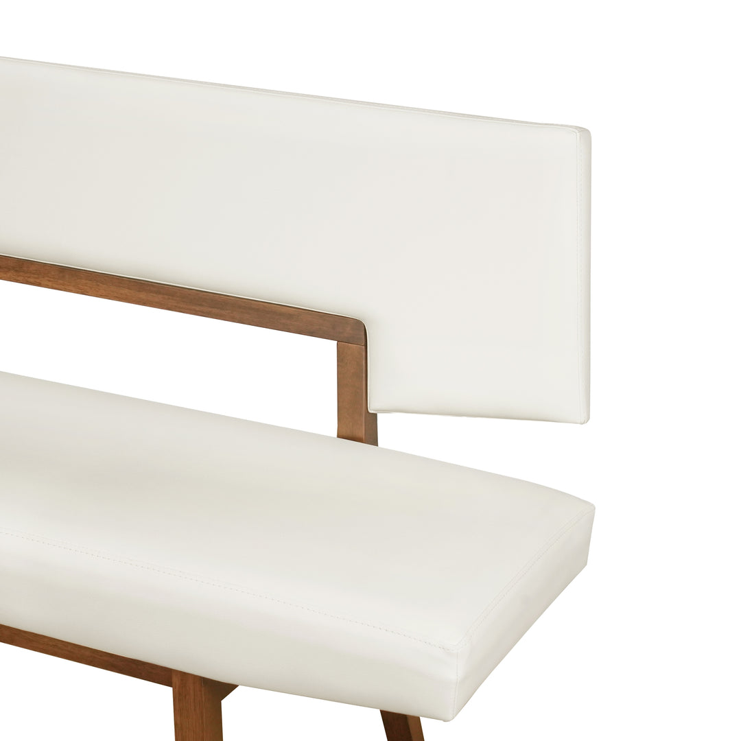 Channell Upholstered Wood Dining Bench