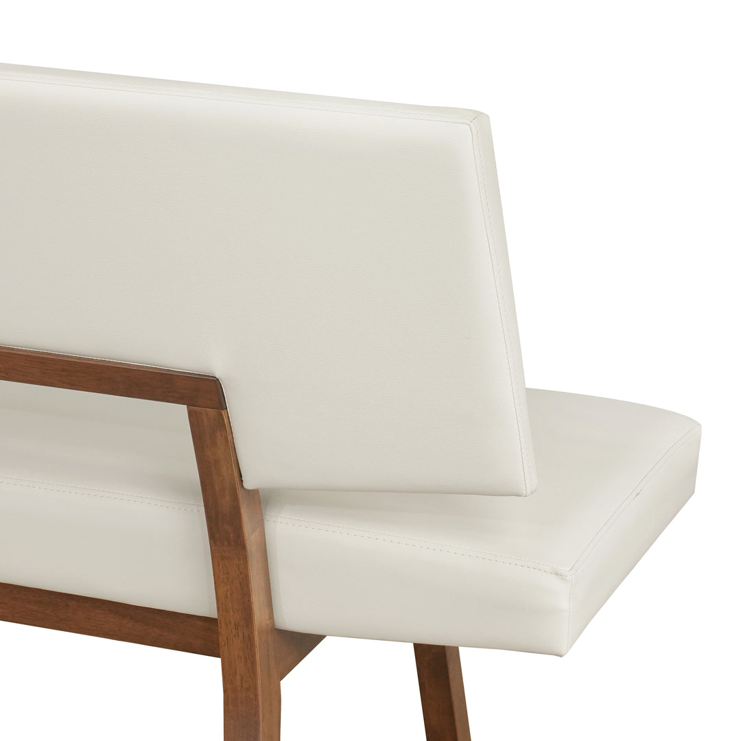 Channell Upholstered Wood Dining Bench