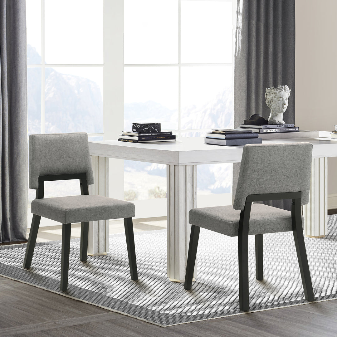 Channell Upholstered Wood Dining Chair - Set of 2