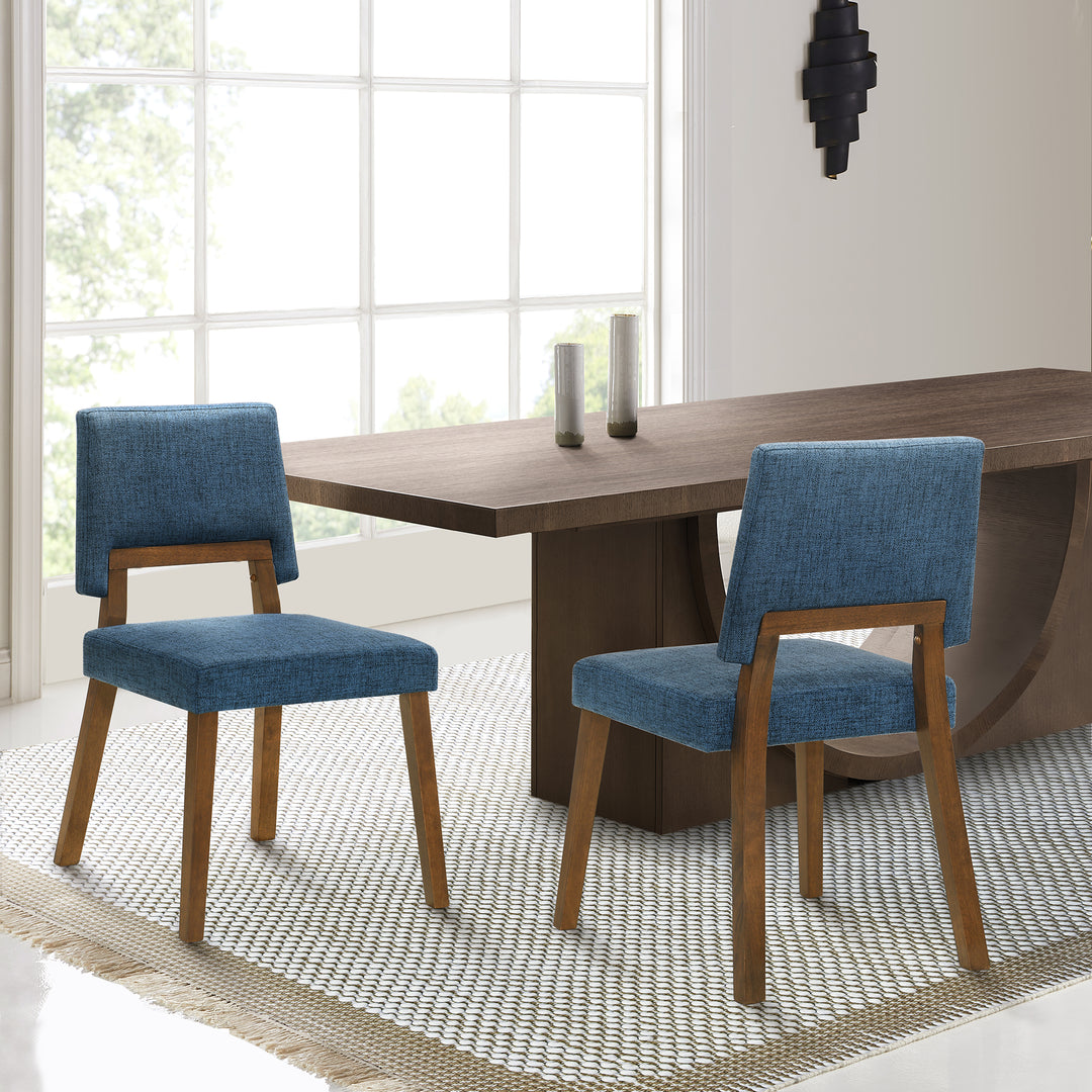 Channell Upholstered Wood Dining Chair - Set of 2