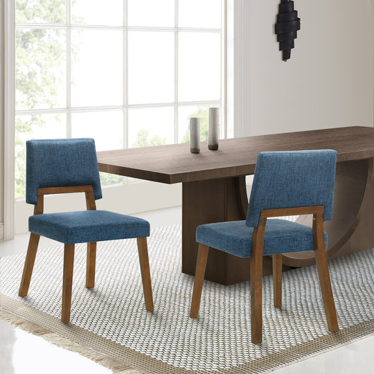 Channell Upholstered Wood Dining Chair - Set of 2