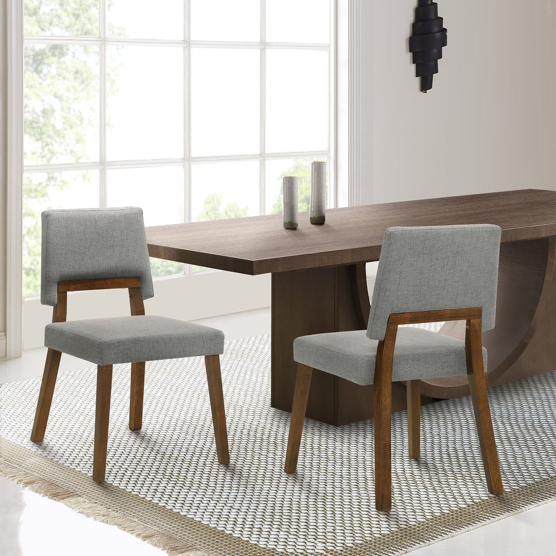 Channell Upholstered Wood Dining Chair - Set of 2