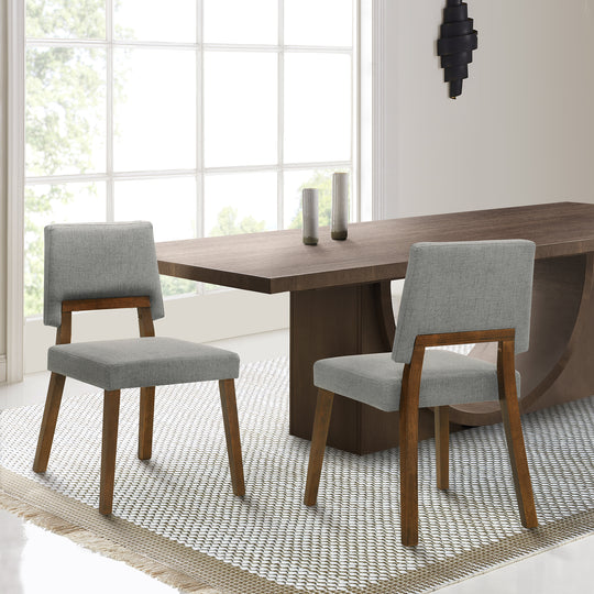 Channell Upholstered Wood Dining Chair - Set of 2