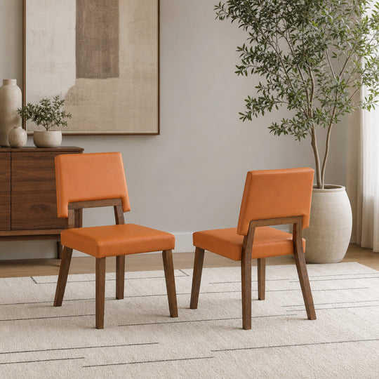 Channell Upholstered Wood Dining Chair - Set of 2