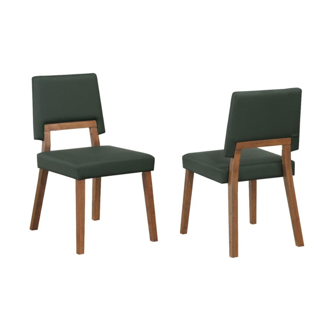 Channell Upholstered Wood Dining Chair - Set of 2