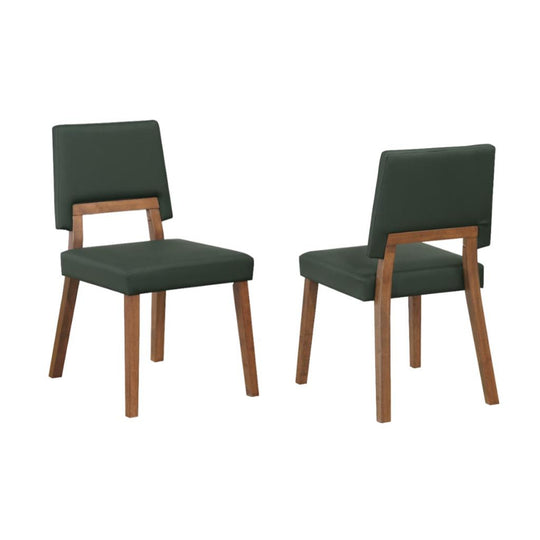 Channell Upholstered Wood Dining Chair - Set of 2