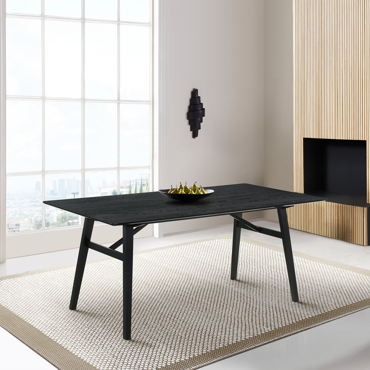 Channell Wood Dining Table