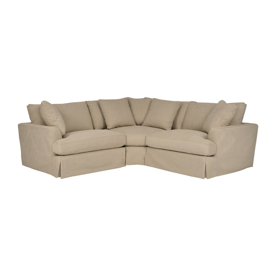 Ciara Upholstered 3 Piece Sectional Sofa