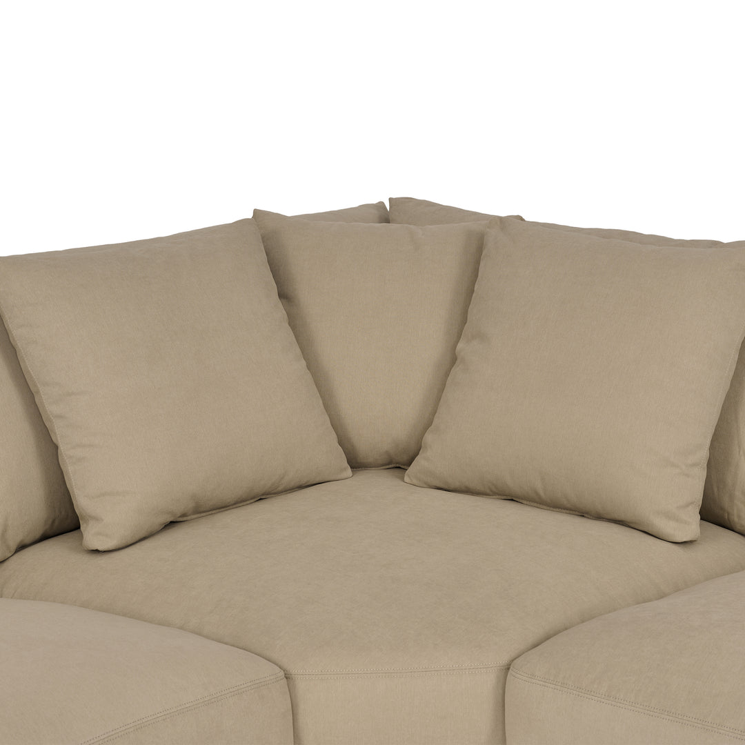Ciara Upholstered 3 Piece Sectional Sofa