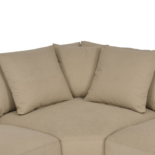 Ciara Upholstered 3 Piece Sectional Sofa