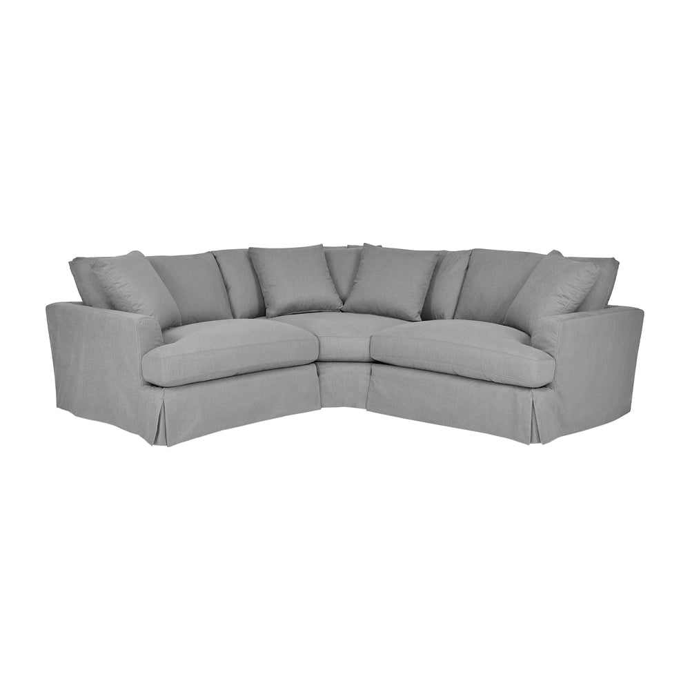 Ciara Upholstered 3 Piece Sectional Sofa