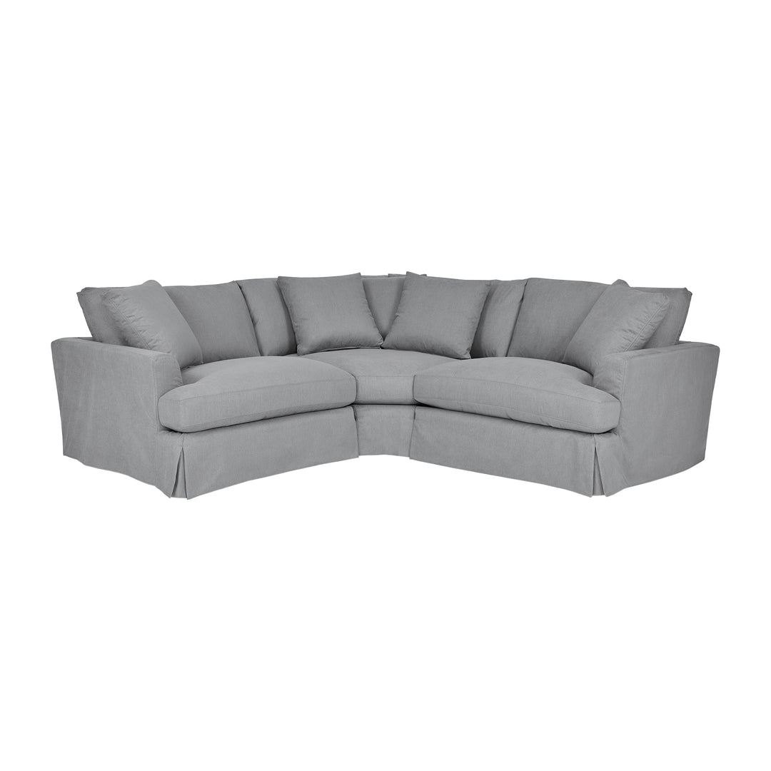 Ciara Upholstered 3 Piece Sectional Sofa
