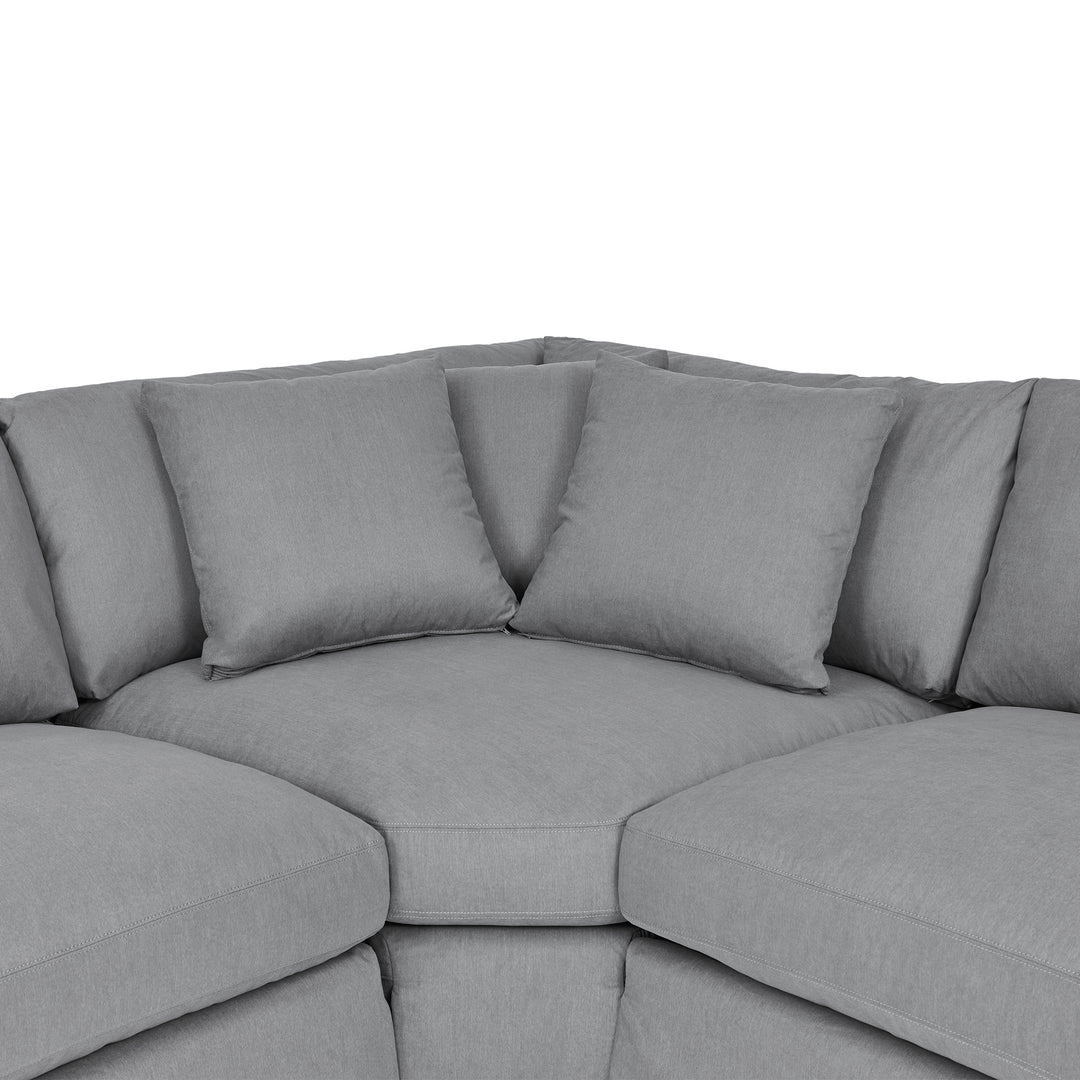 Ciara Upholstered 3 Piece Sectional Sofa