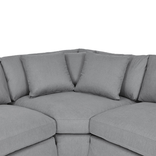 Ciara Upholstered 3 Piece Sectional Sofa