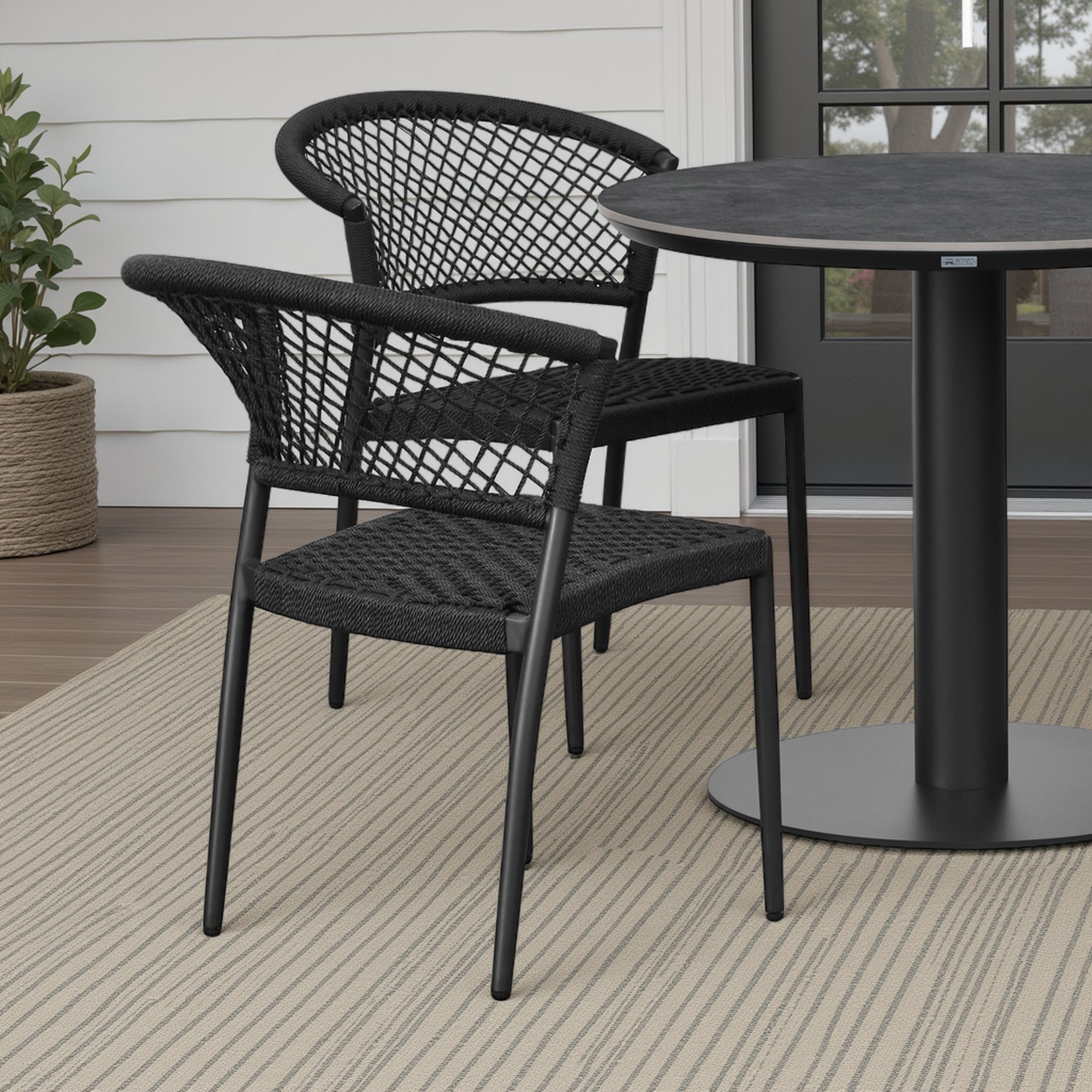 Clarke Outdoor Dining Chair – Armen Living