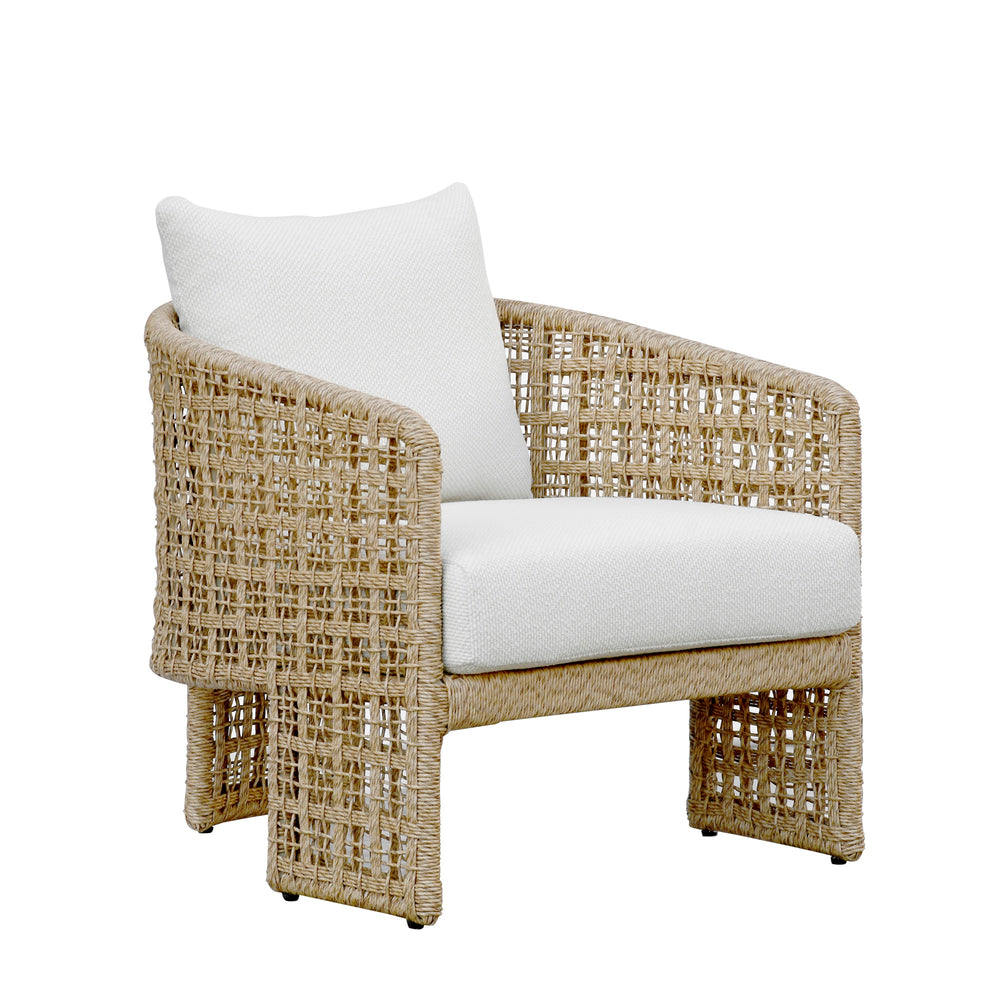 Drifbay Outdoor Club Chair with Ottoman