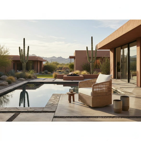 Driftbay Outdoor Swivel Lounge Chair