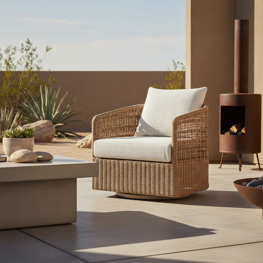 Driftbay Outdoor Swivel Lounge Chair