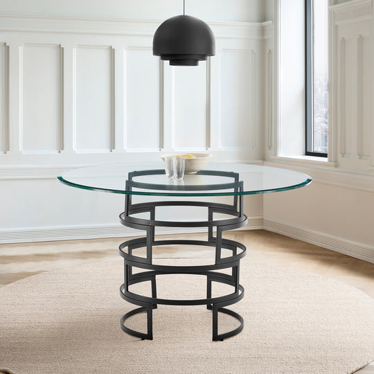 Diaz Contemporary Round Dining Table
