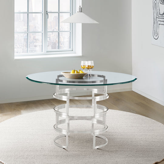 Diaz Contemporary Round Dining Table