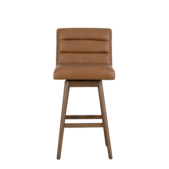 Elias Leather Barstool