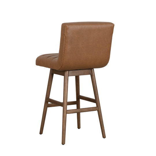 Elias Leather Barstool