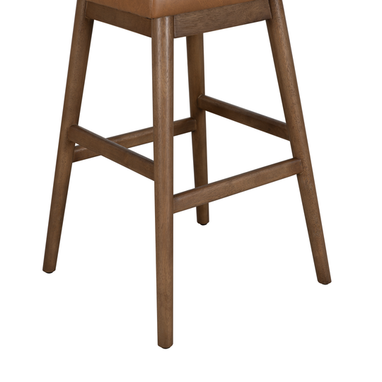 Elias Leather Barstool