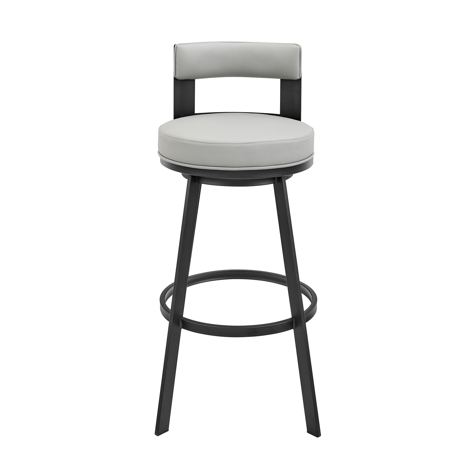 Armen Living Flynn Swivel Counter Stool - Thumbnail 3