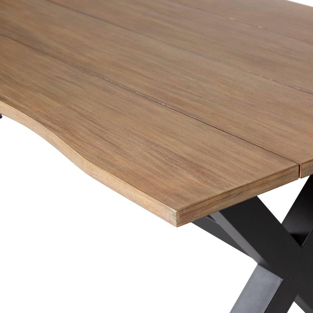 Glendora Outdoor Live Edge Dining Table