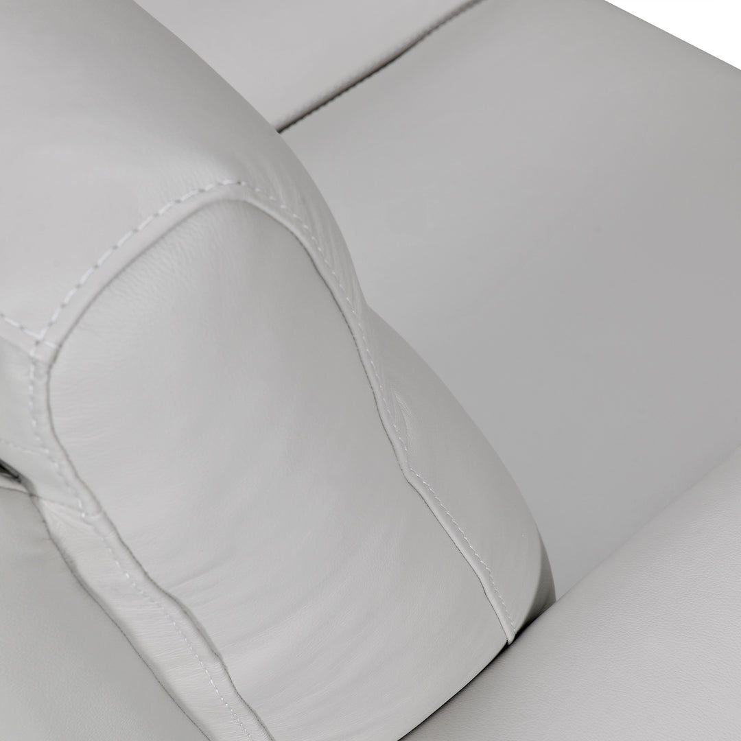 Greyson 83 in. Leather Sofa