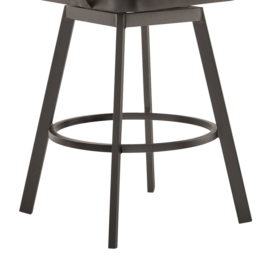 Hazel Swivel Outdoor Bar Stool