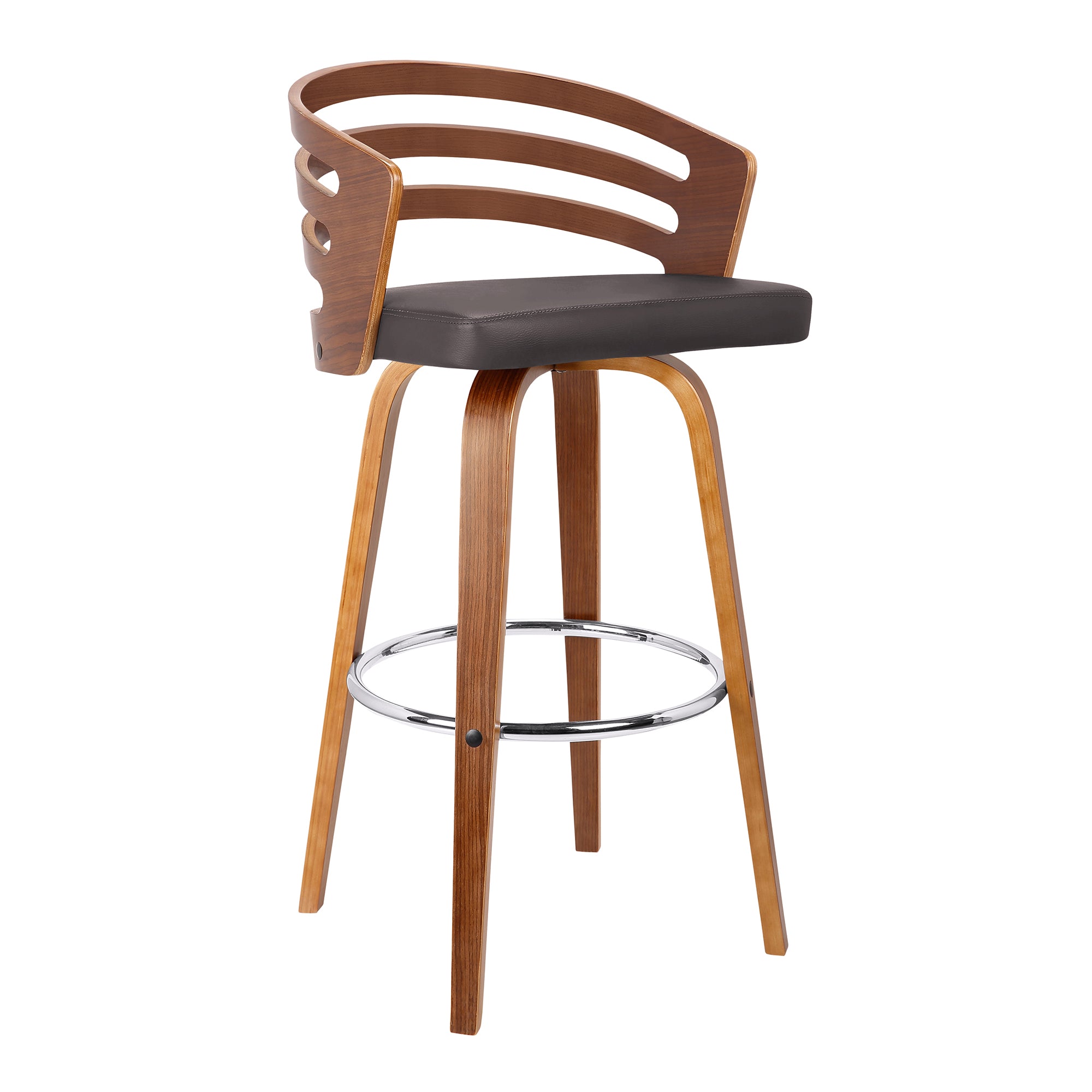Armen Living Jayden Swivel Bar Stool