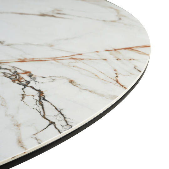 Knox Round Stone Dining Table