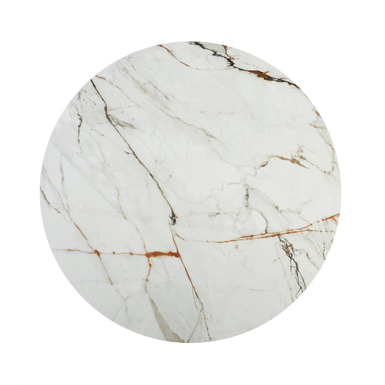 Knox Round Stone Dining Table