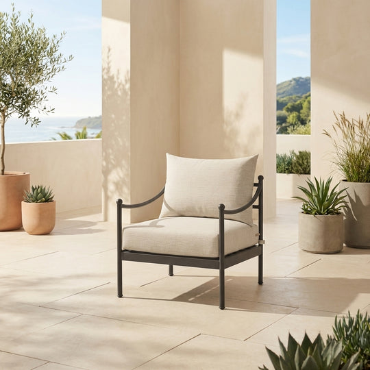 Leni Outdoor Club Chair